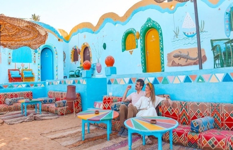 Trip To Nubian Village By Motorboat..
